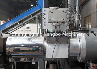 La línea plástica modificada para requisitos particulares pelotilla de la granulación del HDPE recicla electricidad baja de la máquina