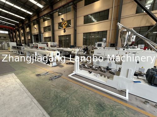 último caso de la compañía sobre Línea de extrusión de tuberías PPR de 20-63 mm