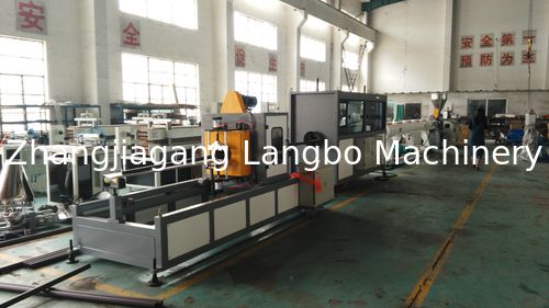 último caso de la compañía sobre Línea de extrusión de tubería de PVC DN110–DN250