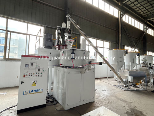 último caso de la compañía sobre Mezclador de alto rendimiento para extrusión de PVC