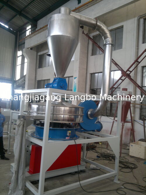 último caso de la compañía sobre Máquina de pulverización de plástico de PVC