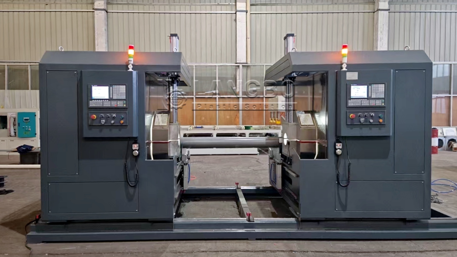 último caso de la compañía sobre Automatic Threading Machine for Plastic Pipe Processing in Turkey