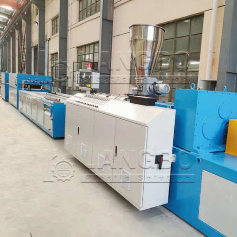 último caso de la compañía sobre PVC Door Panel Extrusion Line Supports Continuous PVC Panel Production in Egypt