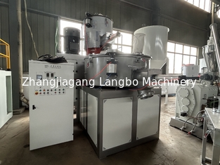 300/600 Máquina de mezclas de plástico de control PLC 11 kW para preparar materia prima de PVC
