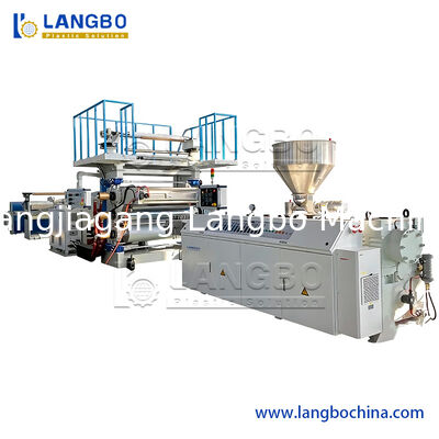 calidad  Waterproof PVC Marble Sheet Production Line , PVC Plastic Sheet Extrusion Line Fábrica