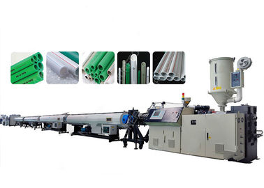 calidad  High Efficiency PPR Pipe Extrusion Line , Single Screw Plastic Extrusion Machine Fábrica