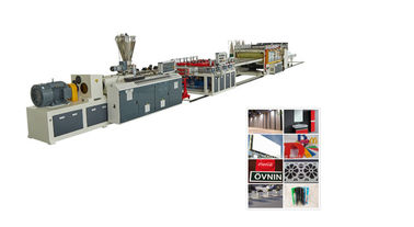 calidad  Full Automatic WPC Pvc Foam Board Production Line Advertising Board Extrusion Fábrica