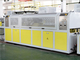 Línea automática prenda impermeable de la protuberancia de la producción del perfil del PVC para el panel de pared