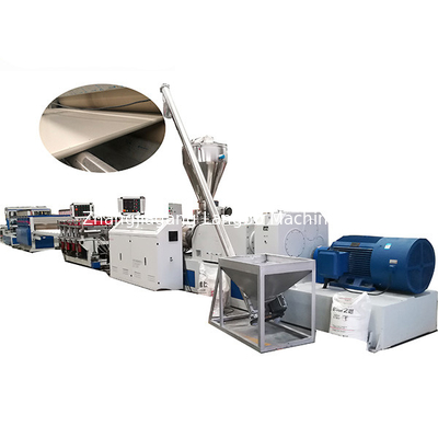 línea máquina 3phase de la protuberancia del tablero de la espuma del PVC 380V de la producción a prueba de humedad