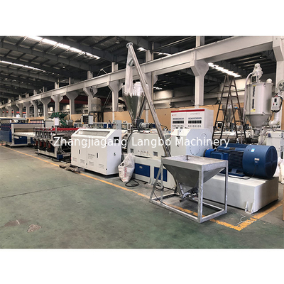 Máquina de extrusión de hojas huecas de PP para la fabricación de hojas de construcción