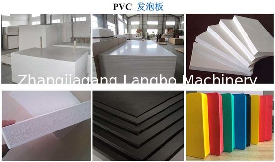 Tablero de la espuma del PVC que hace la línea de la protuberancia del tablero de la espuma de machine/WPC/la cadena de producción