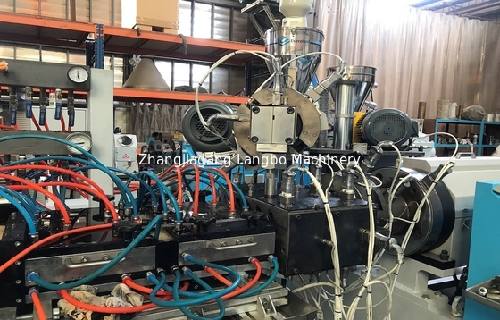 Máquina de extrusión de hojas huecas de PP para la fabricación de hojas de construcción