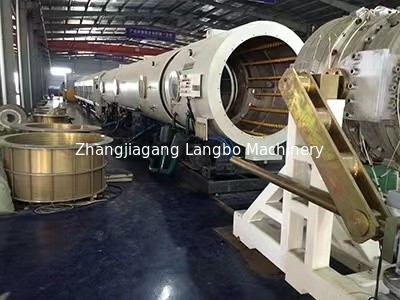 Nueva máquina de extrusión de tuberías de PVC de doble tornillo