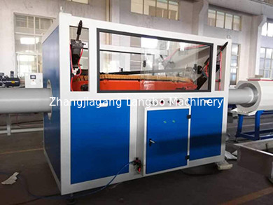 Máquina gemela cónica de la fabricación del tubo del PVC del tornillo con la máquina de Belling