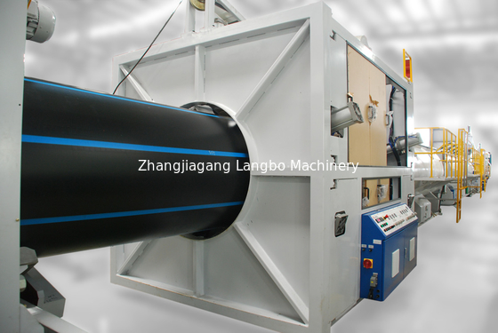 Máquina para fabricar tubos de plástico de PE de 16 mm a 630 mm por extrusión de tornillo simple de 80 kg a 800 kg con diseño personalizado