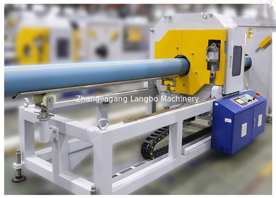 Extrusora de tornillo único 1200 mm PE HDPE tubo de plástico de salida única máquina de plástico