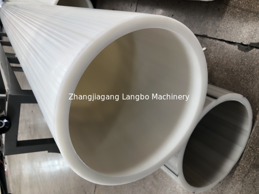 Línea de extrusión de tuberías HDPE duraderas para la fabricación a gran escala