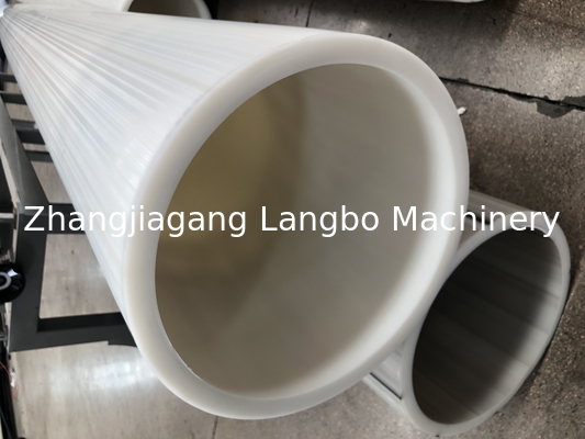 Máquina de fabricación de tuberías de agua HDPE totalmente automática para la agricultura tuberías de riego tuberías de suministro de agua