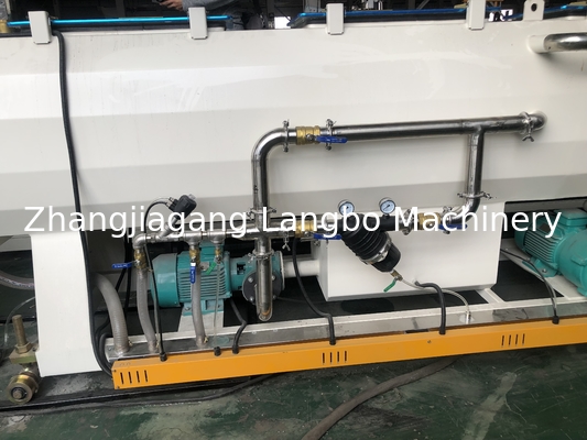 380V 50HZ Máquina de fabricación de tuberías HDPE de 3 fases Línea de extrusión de tuberías personalizada