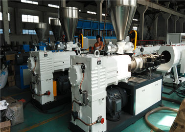 línea de la protuberancia del tubo del PVC de la capacidad 150KG/High con polvo/Chip Free Cutting System