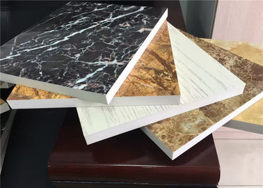 Máquina de elaboración de extrusores de perfiles de paneles de pared de paneles de línea de tablero de mármol artificial de PVC