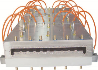 Máquina del perfil del PVC del tablero del travesaño de la ventana, línea de la protuberancia de la hoja de la solución óptima