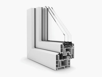 Línea de alto rendimiento capacidad de la protuberancia del perfil del PVC del tamaño 250KG/H del perfil de los 300MM