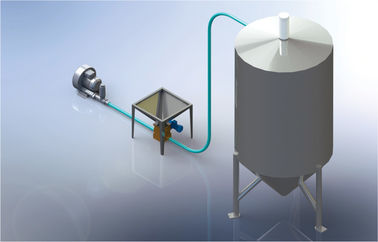 Volumen del sistema de transportador neumático de la máquina del mezclador del PVC de la industria plástica 500L