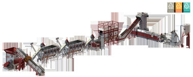 El alto rendimiento recicla la máquina plástica, máquina plástica de la disposición 200-1000kg/H