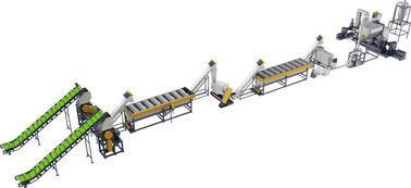 Máquina plástica de alta velocidad de Agglomerator, máquina de reciclaje plástica del extrusor 95KW