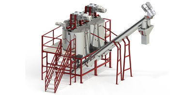 Línea del fregado de las botellas del animal doméstico del CE, máquina de reciclaje plástica de la velocidad del producto 1000KG/H
