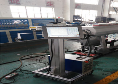 Sola línea de la protuberancia del tubo del tornillo PE del ISO con el regulador automático del PLC