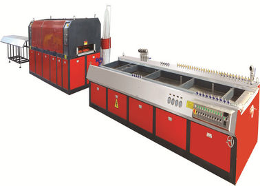 Máquina de elaboración de extrusores de perfiles de paneles de pared de paneles de línea de tablero de mármol artificial de PVC