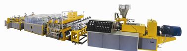 La máquina antisonora del tablero del PVC, 450kg/H hizo salir la hoja del PVC que hacía la máquina