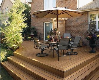 PP/PE WPC que hace la máquina, máquina de la protuberancia del perfil WPC de la cerca del Decking
