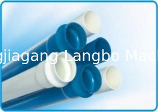 Línea de extrusión de tubería de polietileno de pared simple