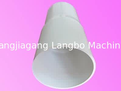 Línea de extrusión de tubería de polietileno de pared simple