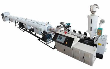 Cadena de producción del tubo del ABS/PPR, máquina de la protuberancia del tubo de drenaje del poder 90KW