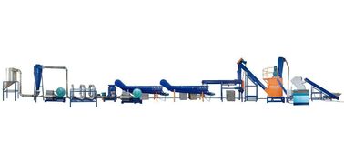 EL ANIMAL DOMÉSTICO FORMA ESCAMAS CADENA DE PRODUCCIÓN, LÍNEA DEL LAVADO DEL ANIMAL DOMÉSTICO, RECICLAJE PLÁSTICO,