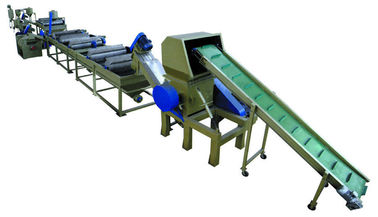 Máquina de reciclaje plástica del animal doméstico antienvejecedor, maquinaria plástica durable de la planta de reciclaje