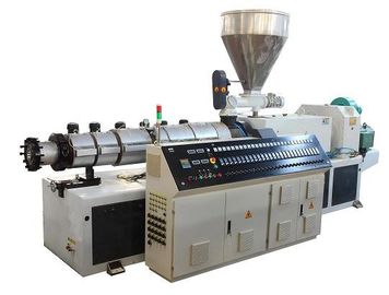 Máquina gemela cónica Siemens Schneider alto Plasitify del extrusor de tornillo SJSZ51