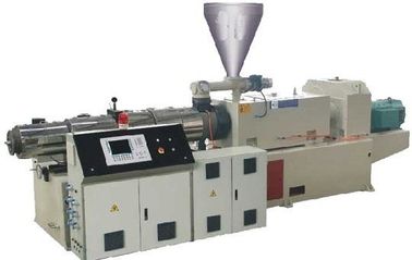 Máquina gemela automática del extrusor de tornillo, máquina del extrusor de tornillo del doble del PVC