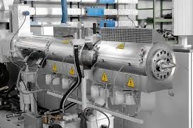 Máquina de alta velocidad del extrusor de tornillo, máquina automática del plástico del extrusor
