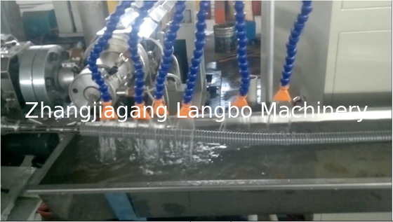 Línea de extrusión de tuberías de PVC espiral de 16 a 75 mm de alta precisión