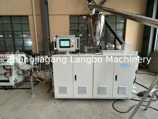 Máquina de fabricación de conductos de PVC totalmente automática con 380V 50Hz o voltaje personalizado