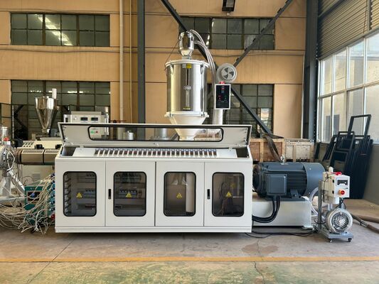 China 16-110 mm Máquina de fabricación de tuberías de polietileno de alta densidad con motor  y PLC