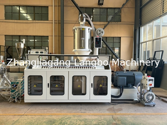 Fácil de operar Línea de producción de extrusión de tuberías de plástico HDPE PE