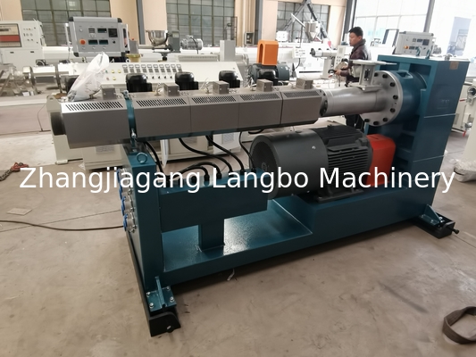 Línea de extrusión de tuberías HDPE de 16-63 mm con extrusora 65/33 con motor de 75 kW