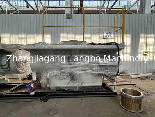 Diámetro grande DN Tamaño doble / triple pared HDPE PE suministro de agua de gran diámetro plástico PP PPR HDPE PE Pprc Producción de tubería extrusión línea de fabricación