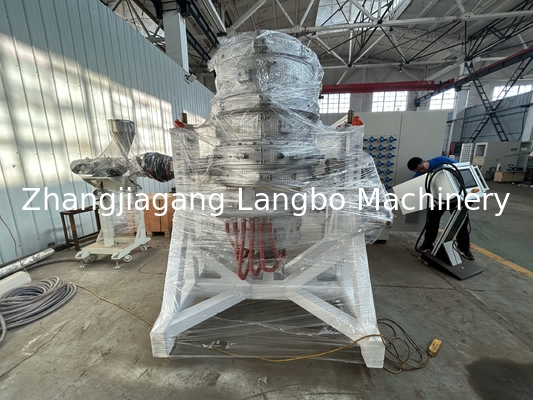 Línea de extrusión de tuberías de HDPE de 355-800 mm con extrusora de tornillo único